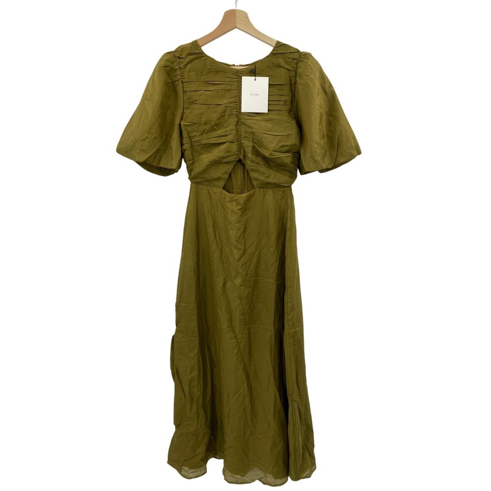 DISSH 6 Frankie Olive Cutout Midi Dress - Picture 4 of 12